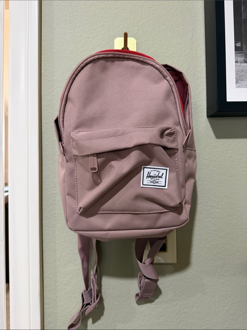 Mini Herschel Supply Company Backpack in Dusty Pink